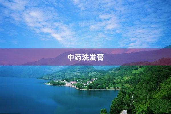 中药洗发膏