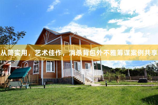 从简实用，艺术佳作，消杀背包外不雅筹谋案例共享